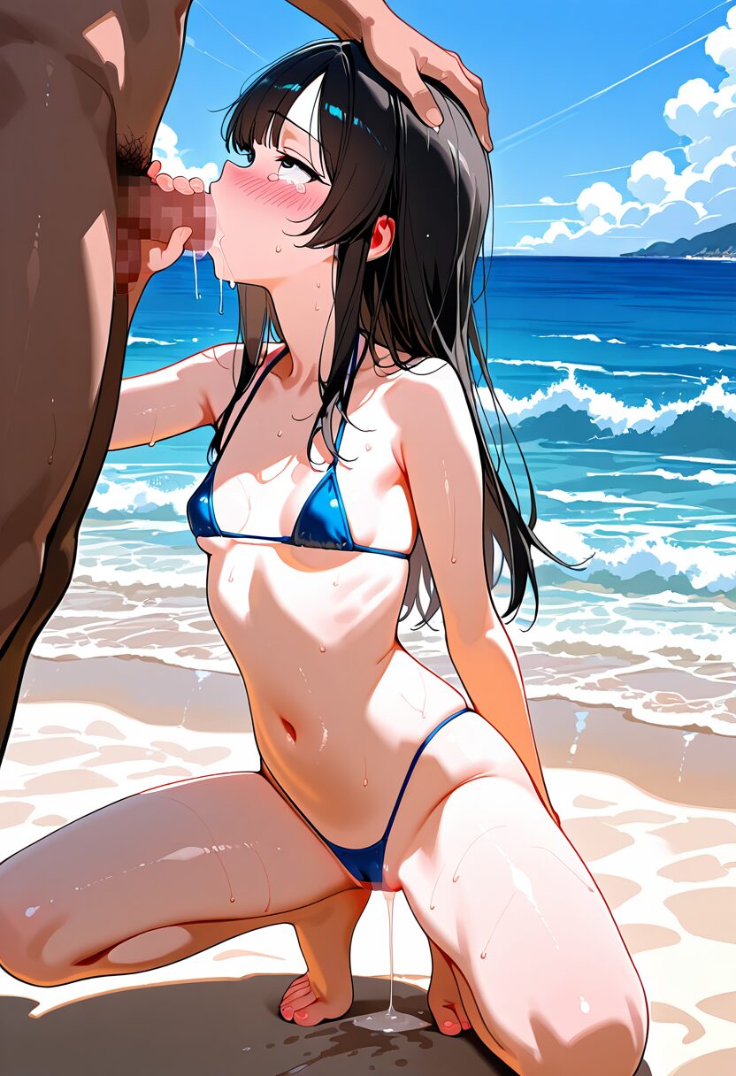 小柄のきつきつ喉マンコを楽しむイラマ サムネイル