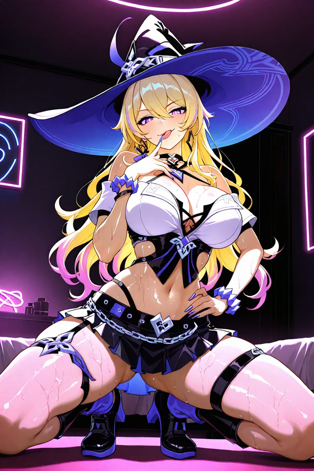 小悪魔ギャルの誘惑イラスト集 17
