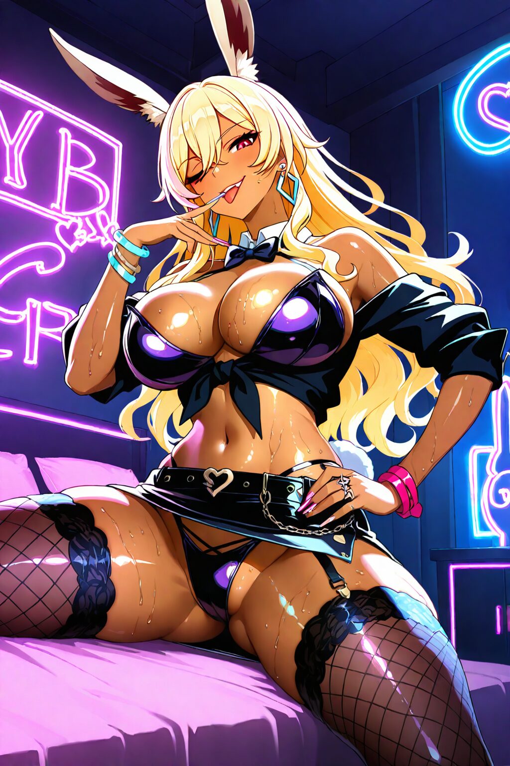 小悪魔ギャルの誘惑イラスト集 19