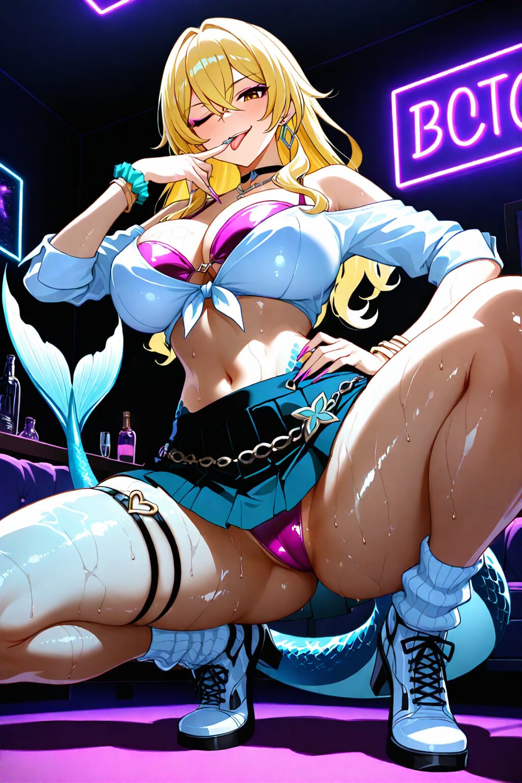 小悪魔ギャルの誘惑イラスト集 22