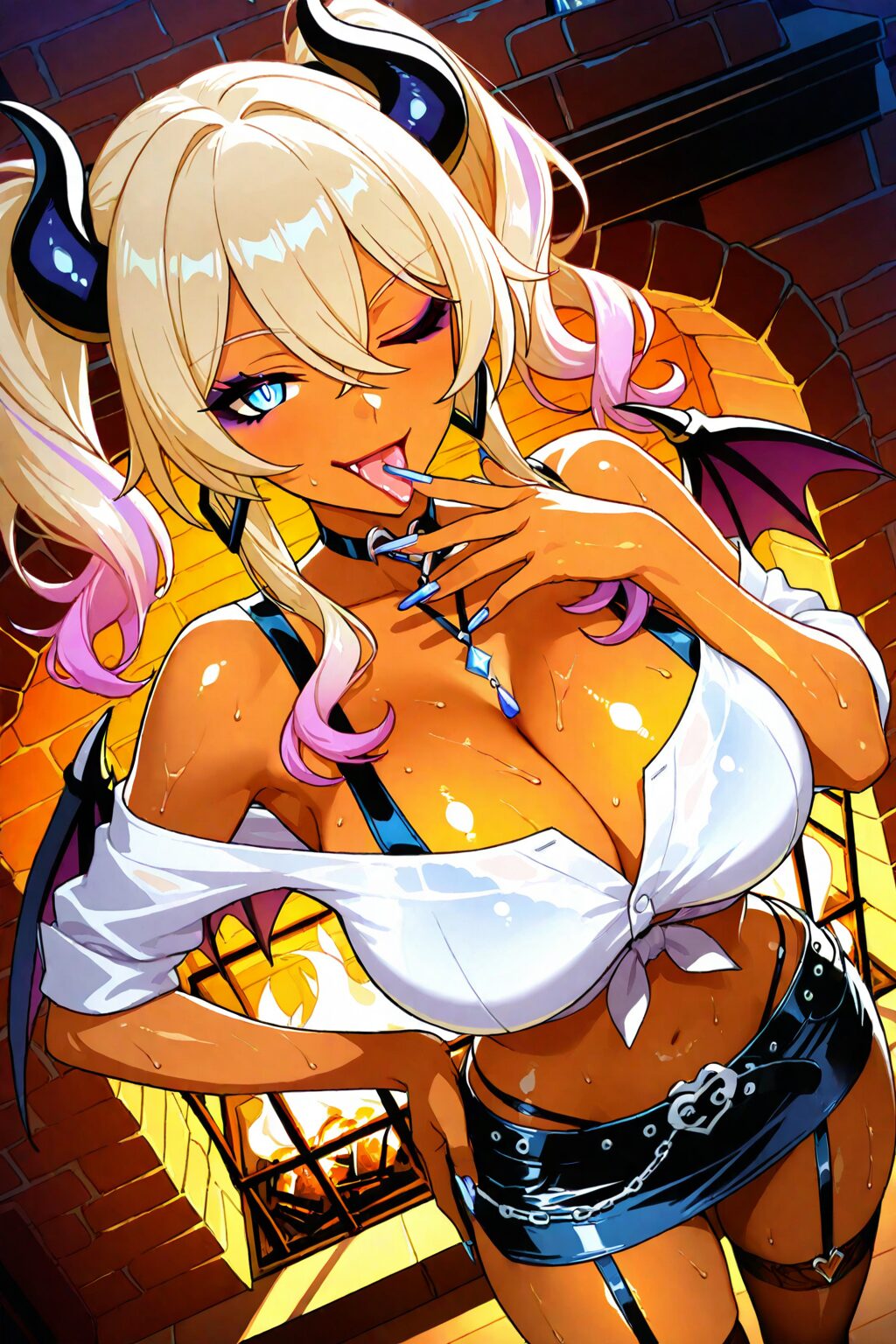 小悪魔ギャルの誘惑イラスト集 26