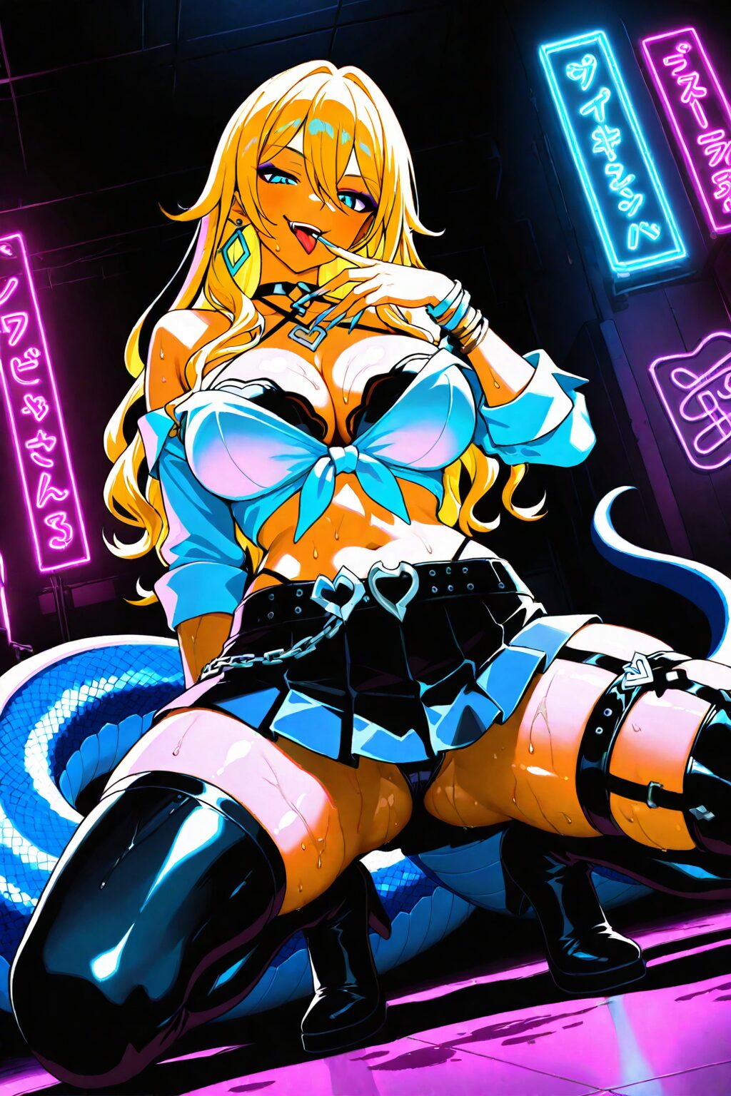 小悪魔ギャルの誘惑イラスト集 42