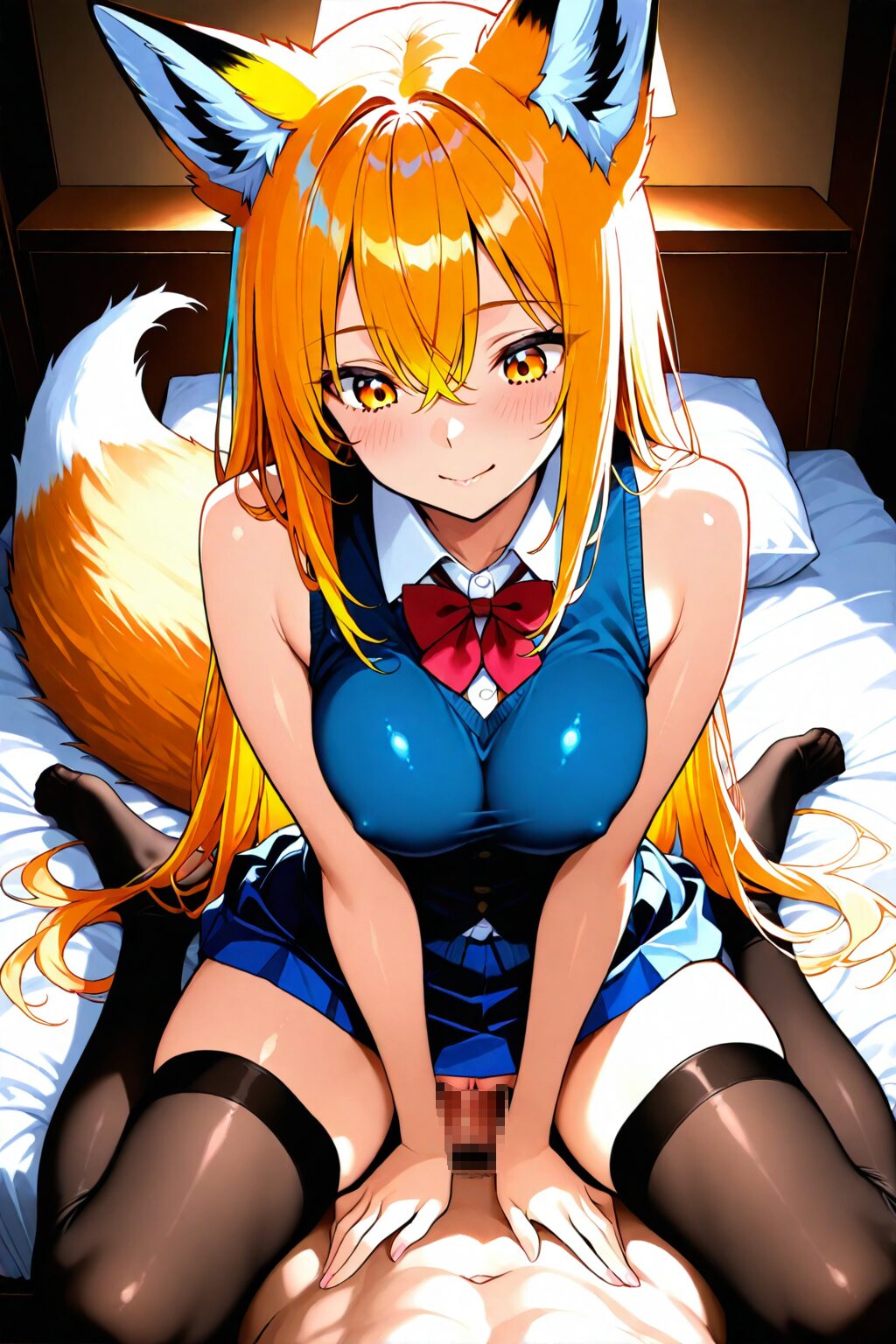 ふわふわ狐耳っ娘のヌードイラスト 6