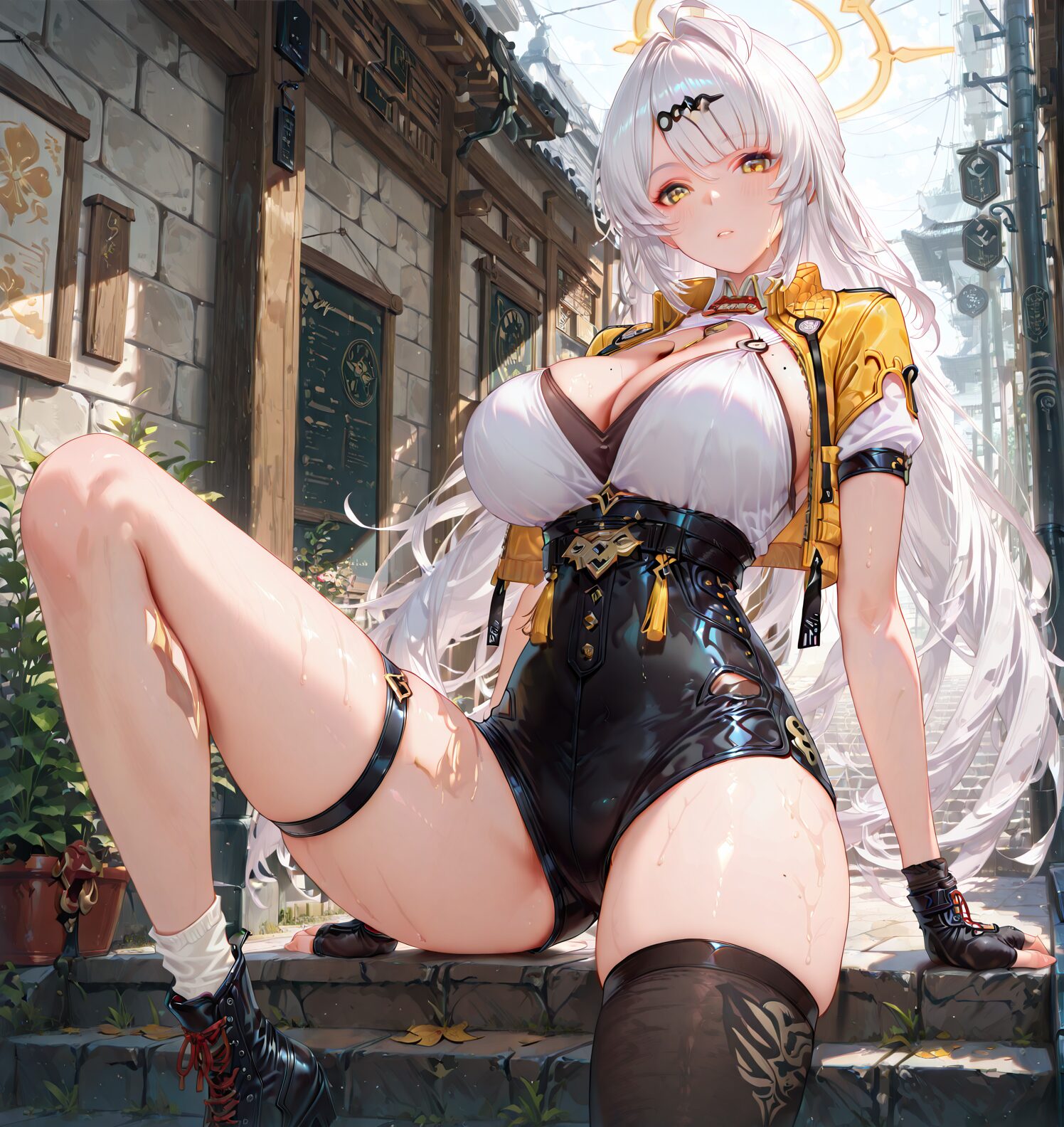 ふたなり娘の大射精ショータイム 20